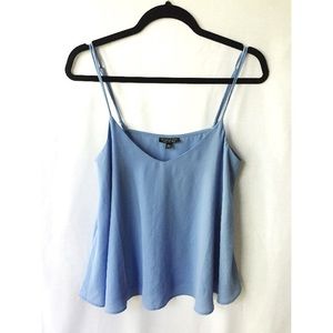 Topshop Light Blue Swing Cami